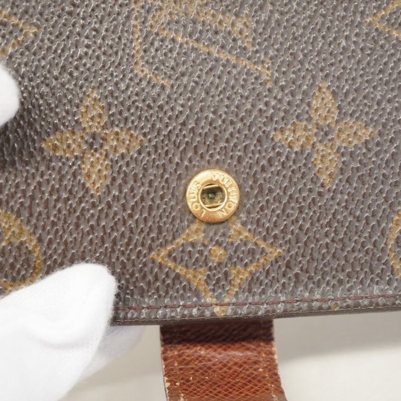 Louis Vuitton Notebook Cabas Monogram Agenda PM R20005 Brown Men Women Unisex