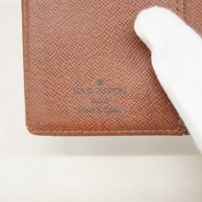 Louis Vuitton Notebook Cabas Monogram Agenda PM R20005 Brown Men Women Unisex