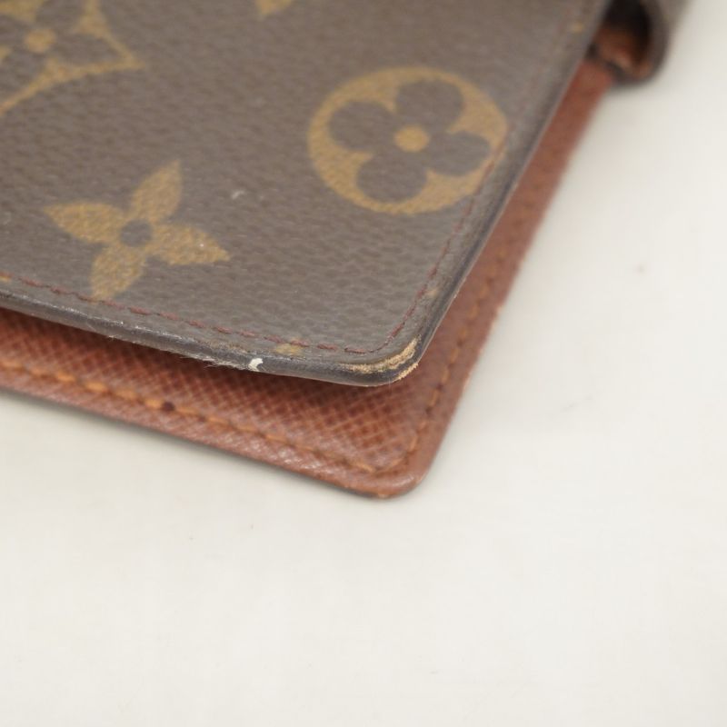Louis Vuitton Notebook Cabas Monogram Agenda PM R20005 Brown Men Women Unisex