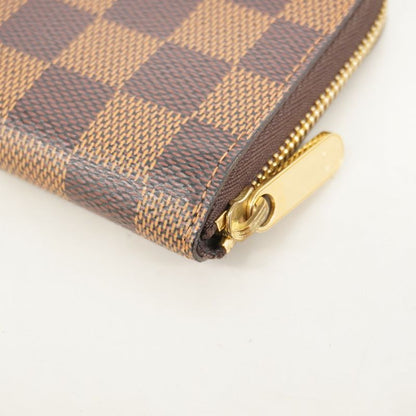 Louis Vuitton Coin Case Damier Zippy Coin Purse N63070 Ebène Men Women Unisex