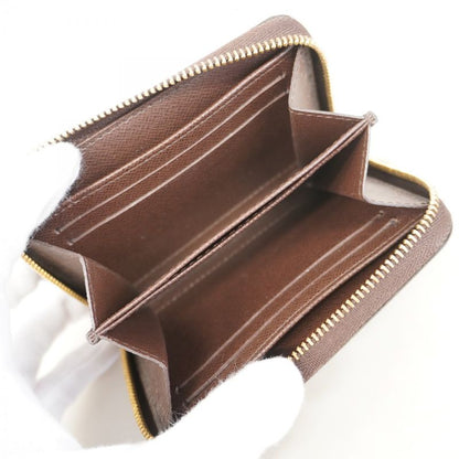 Louis Vuitton Coin Case Damier Zippy Coin Purse N63070 Ebène Men Women Unisex