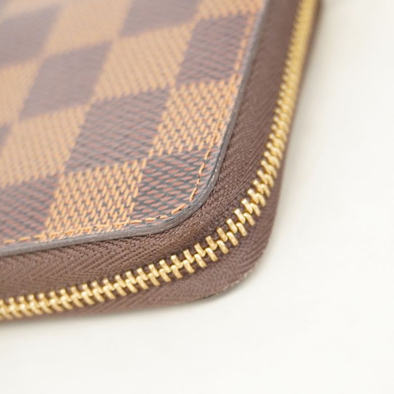 Louis Vuitton Coin Case Damier Zippy Coin Purse N63070 Ebène Men Women Unisex