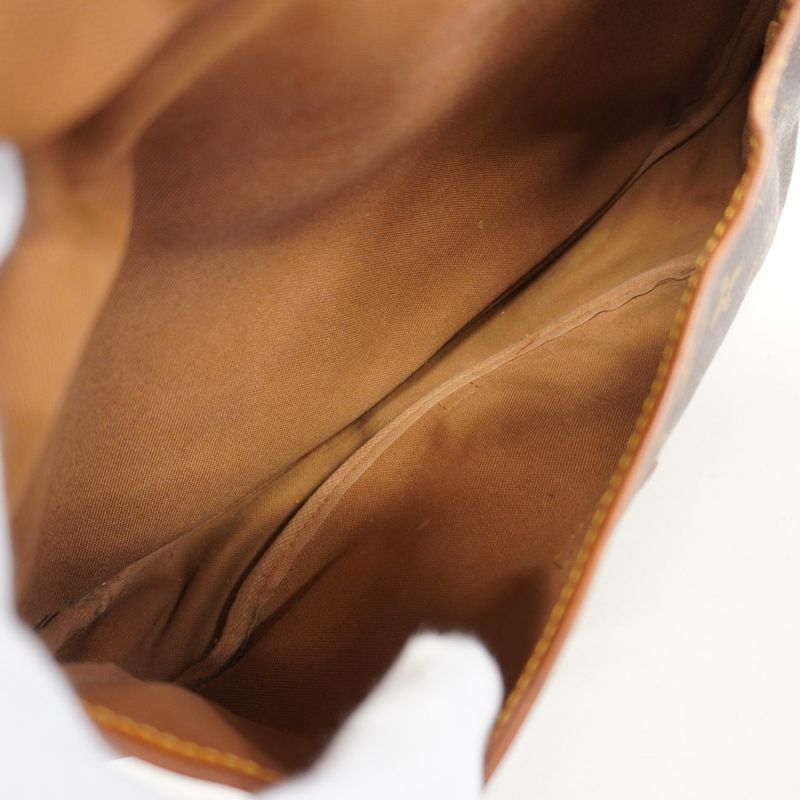 Louis Vuitton Shoulder Bag Monogram Saumur 30 M42256 Brown Ladies