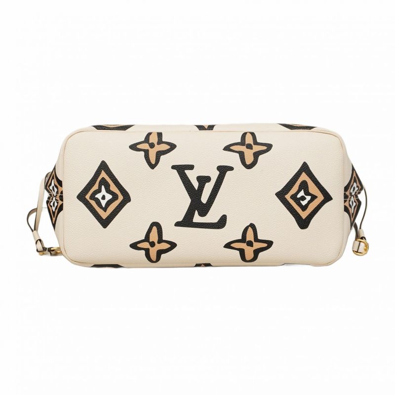 Louis Vuitton Tote Bag Monogram Wild At Heart Neverfull MM M45819 Cles Women's