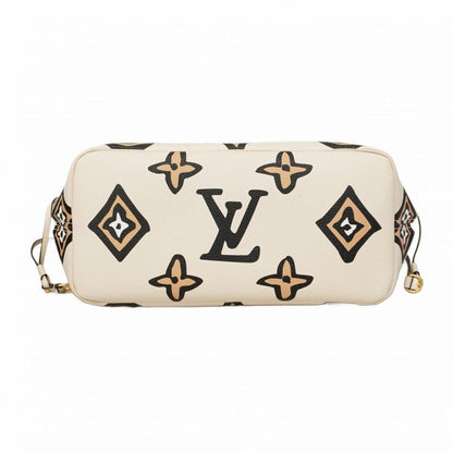 Louis Vuitton Tote Bag Monogram Wild At Heart Neverfull MM M45819 Cles Women's