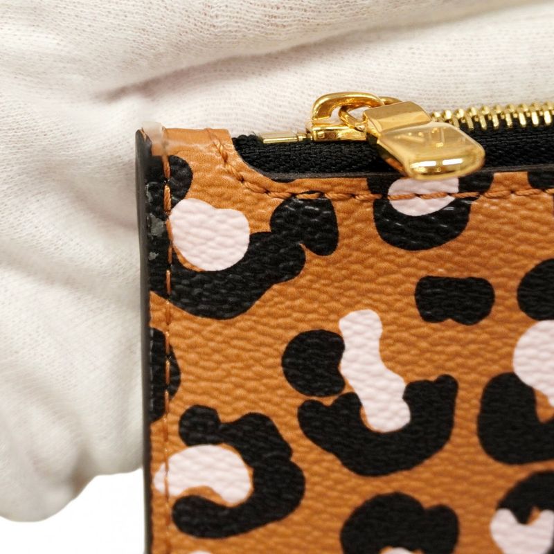 Louis Vuitton Tote Bag Monogram Wild At Heart Neverfull MM M45819 Cles Women's