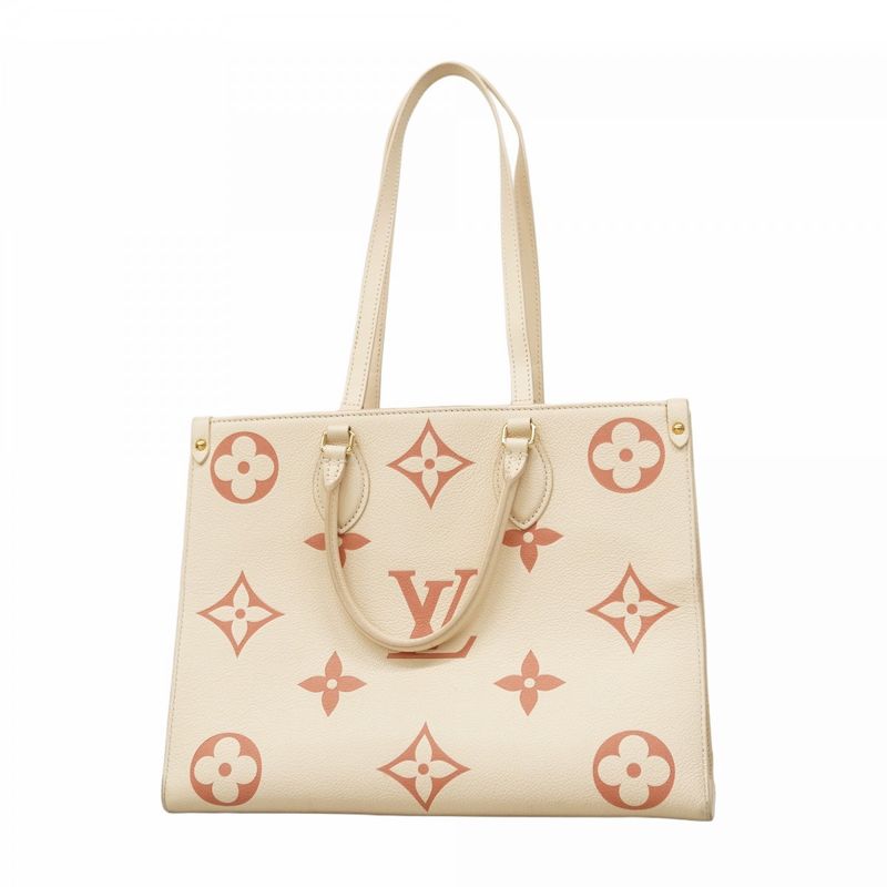 Louis Vuitton Tote Monogram/empreinte Bicolor On-the-go MM M21575 Cles Room/rose