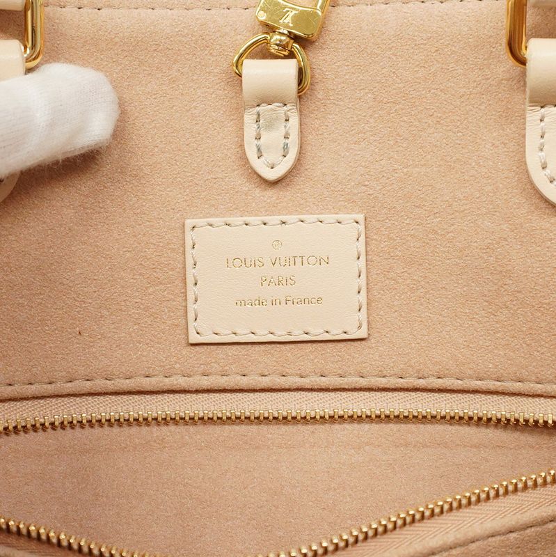 Louis Vuitton Tote Monogram/empreinte Bicolor On-the-go MM M21575 Cles Room/rose