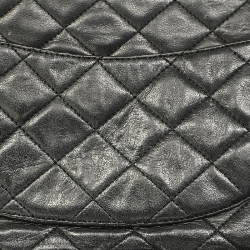 Chanel Shoulder Bag Matelasse / Paris Limited Edition Lambskin Black Gold/silver