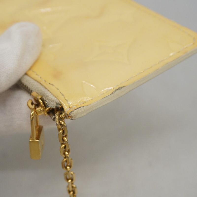 Louis Vuitton Coin Case Vernis Pochette Cles M91348 Pe Lou Women