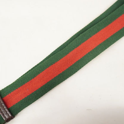 Gucci Shoulder Bag GG Canvas/sherry Line 189751 Canvas Brown Silver Hardware