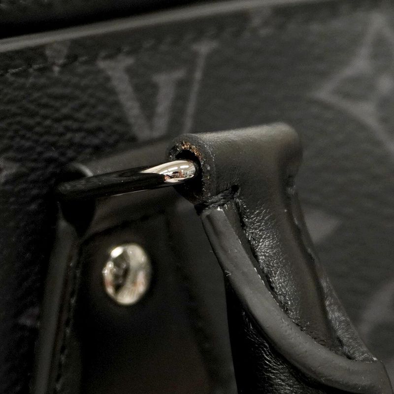 Louis Vuitton Monogram Eclipse Grand Sac M44733 Black Men's Tote Bag