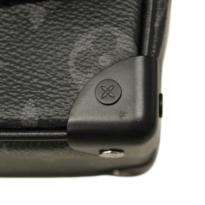 Louis Vuitton Shoulder Bag Monogram Eclipse Mini Soft Trunk M44735 Black Men's