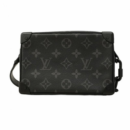 Louis Vuitton Shoulder Bag Monogram Eclipse Mini Soft Trunk M44735 Black Men's