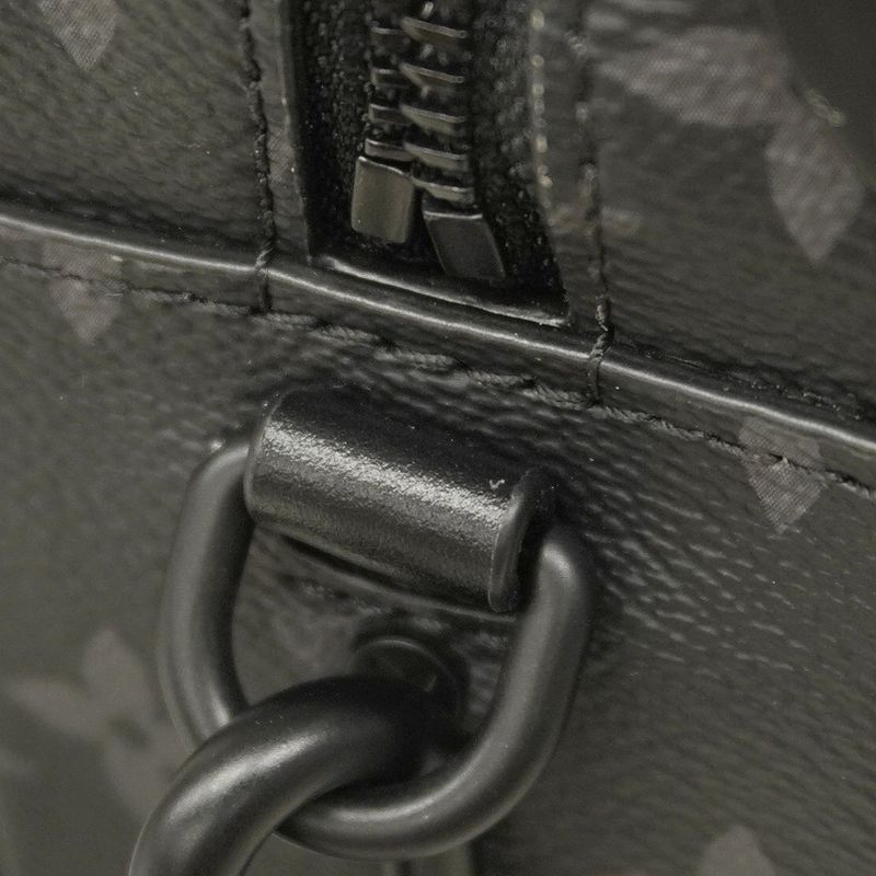 Louis Vuitton Shoulder Bag Monogram Eclipse Mini Soft Trunk M44735 Black Men's