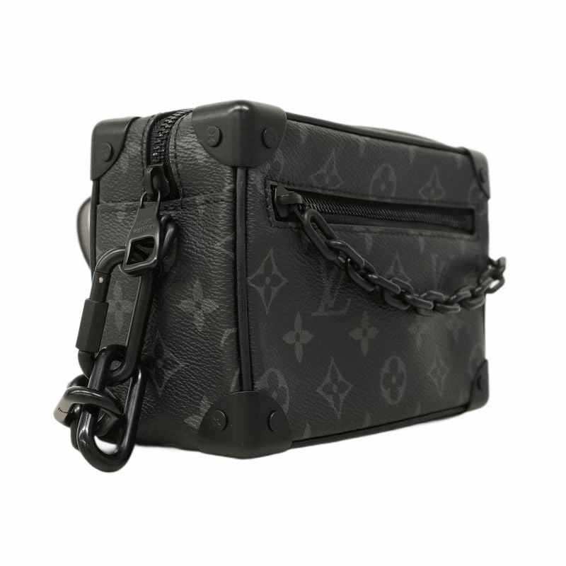 Louis Vuitton Shoulder Bag Monogram Eclipse Mini Soft Trunk M44735 Black Men's