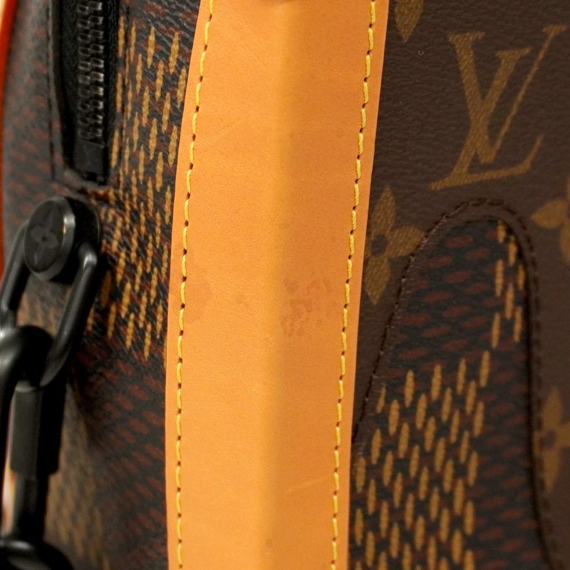 Louis Vuitton Shoulder Bag Monogram Damier Soft Trunk NIGO Collaboration N40381