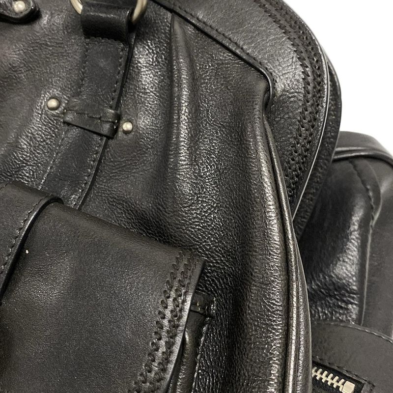 Dior/christian Dior Handbag Mydior Black Leather