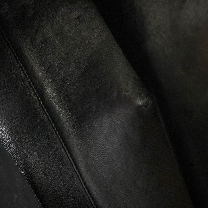 Dior/christian Dior Handbag Mydior Black Leather