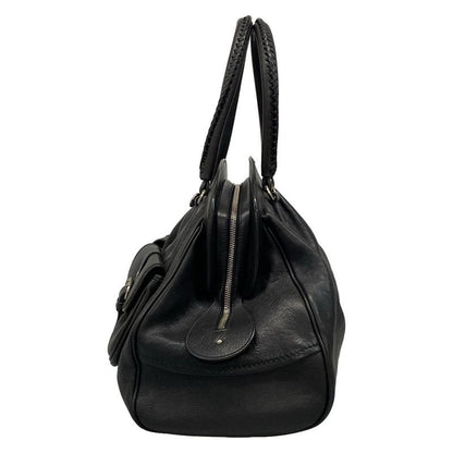 Dior/christian Dior Handbag Mydior Black Leather