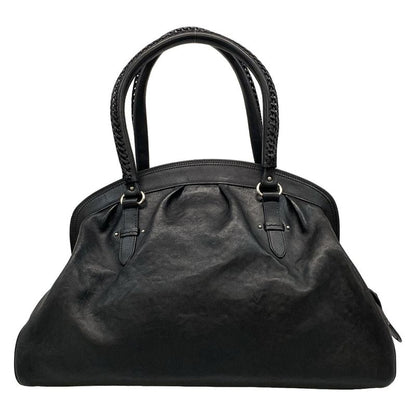 Dior/christian Dior Handbag Mydior Black Leather