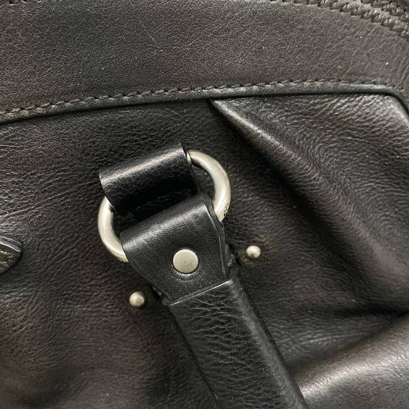 Dior/christian Dior Handbag Mydior Black Leather