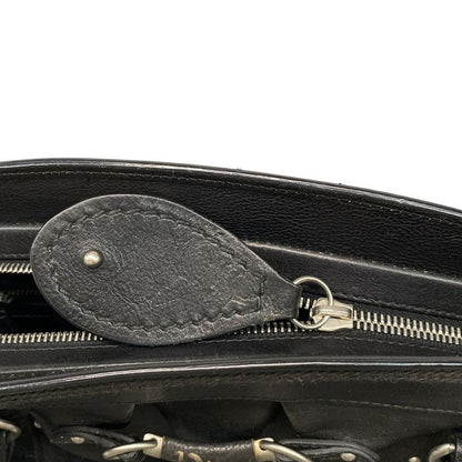 Dior/christian Dior Handbag Mydior Black Leather