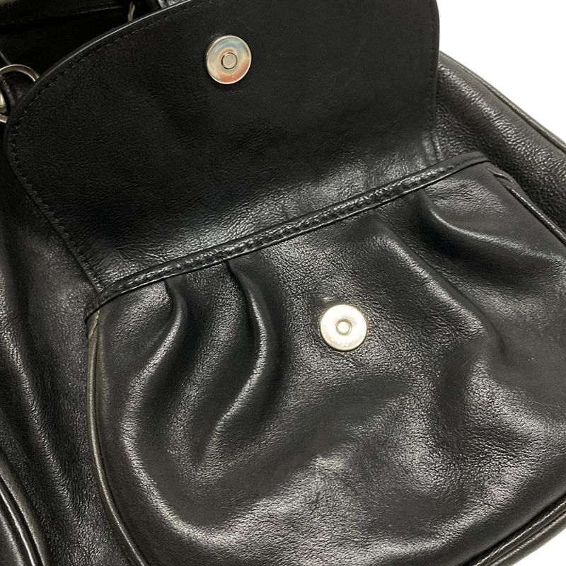 Dior/christian Dior Handbag Mydior Black Leather