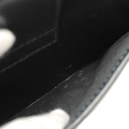 Christian Dior Shoulder Bag Oblique 30 Montaigne Canvas Leather Navy Gold