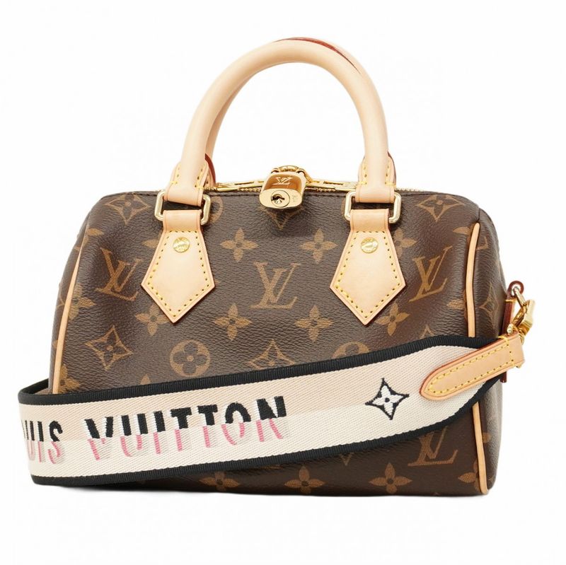 Louis Vuitton Handbag Monogram Speedy Bandoliere 20 M46234 Brown 2way Bag Ladies