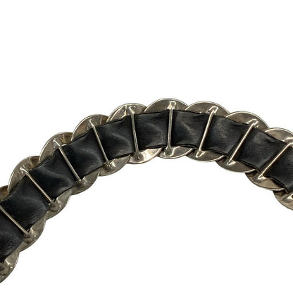 Dior/christian Dior Handbag Jazz Club Black Leather