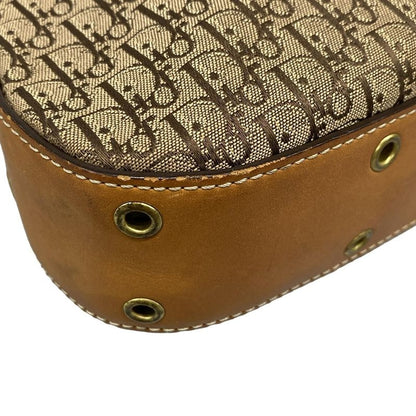 Dior/christian Dior Shoulder Bag Street Chictrotter Beige X Dark Brown X Light