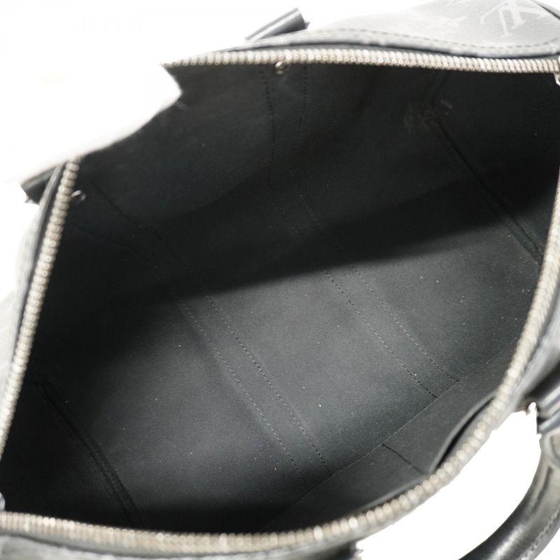 Louis Vuitton Handbag Monogram Eclipse Speedy Bandoliere 35 M46655 Black Gray