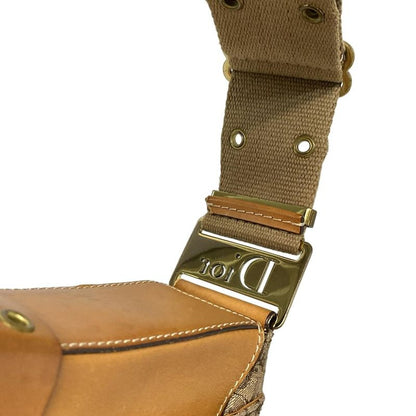 Dior/christian Dior Shoulder Bag Street Chictrotter Beige X Dark Brown X Light