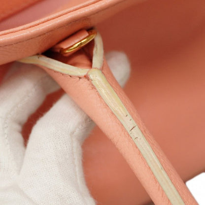 Chanel Tote Executive Leather Pink Gold Hardware 2way Bag Ladies