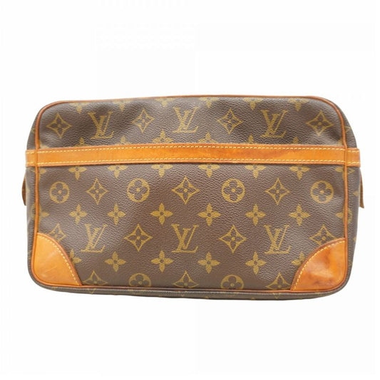 Louis Vuitton Clutch Bag Monogram Compiègne 28 M51845 Brown Ladies