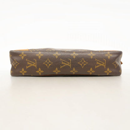 Louis Vuitton Clutch Bag Monogram Compiègne 28 M51845 Brown Ladies