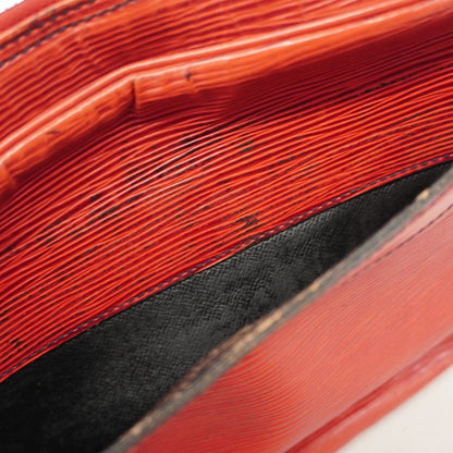 Louis Vuitton Shoulder Bag Epi Jeune Fille M52157 Castilian Red Ladies