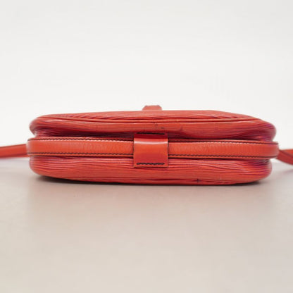 Louis Vuitton Shoulder Bag Epi Jeune Fille M52157 Castilian Red Ladies