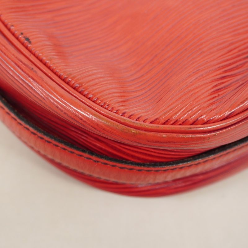 Louis Vuitton Shoulder Bag Epi Jeune Fille M52157 Castilian Red Ladies