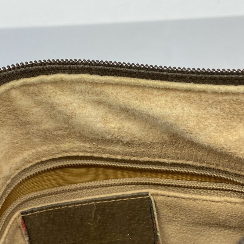 Gucci Shoulder Bag GG Supreme/sherry Line 89 02 032 PVC Brown Gold Hardware