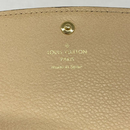Louis Vuitton Monogram And Empreinte Portefeuille Emilie Long Wallet M62369