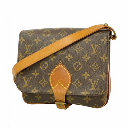 Louis Vuitton Shoulder Bag Monogram Cartesiere M51253 Brown Ladies