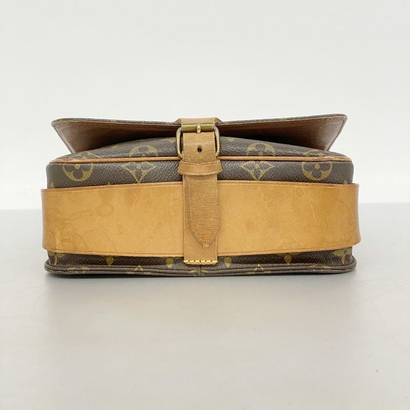 Louis Vuitton Shoulder Bag Monogram Cartesiere M51253 Brown Ladies