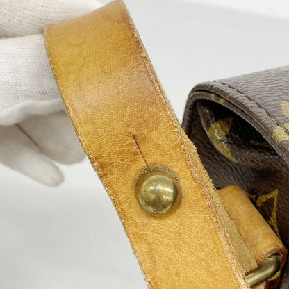 Louis Vuitton Shoulder Bag Monogram Cartesiere M51253 Brown Ladies