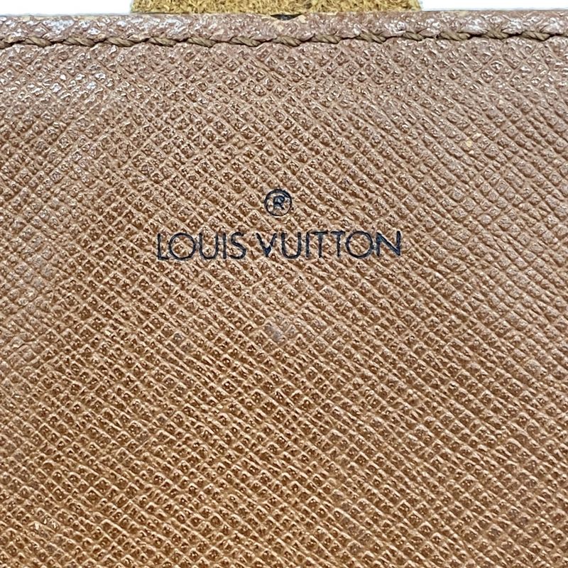 Louis Vuitton Shoulder Bag Monogram Cartesiere M51253 Brown Ladies