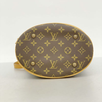 Louis Vuitton Tote Bag Monogram Bucket PM M42238 Brown Ladies
