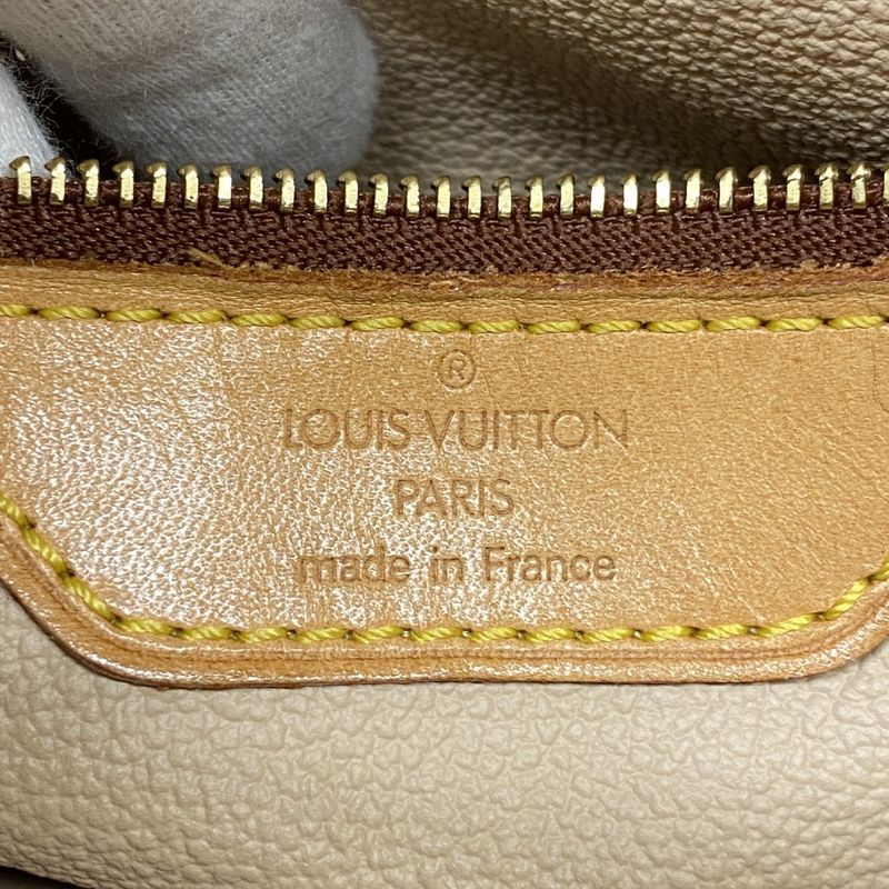 Louis Vuitton Tote Bag Monogram Bucket PM M42238 Brown Ladies