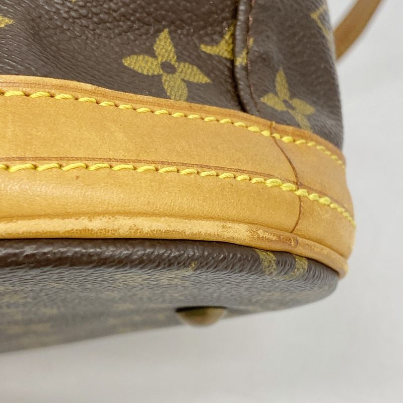 Louis Vuitton Tote Bag Monogram Bucket PM M42238 Brown Ladies