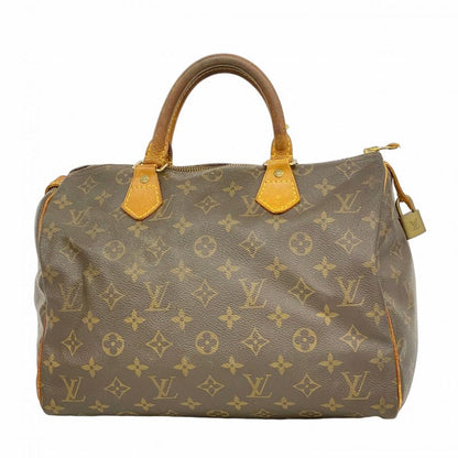 Louis Vuitton Handbag Monogram Speedy 30 M41108 Brown Ladies
